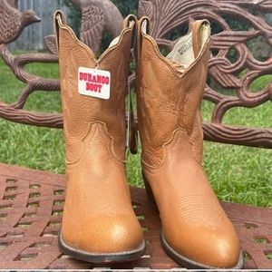 Durango Women’s Cowboy Boots Pecan Leather Short Shaft Boots